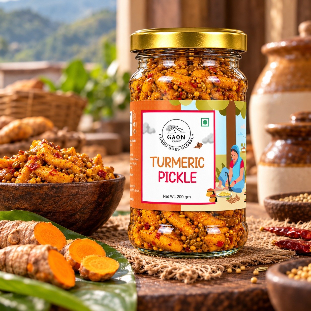turmaric pickle