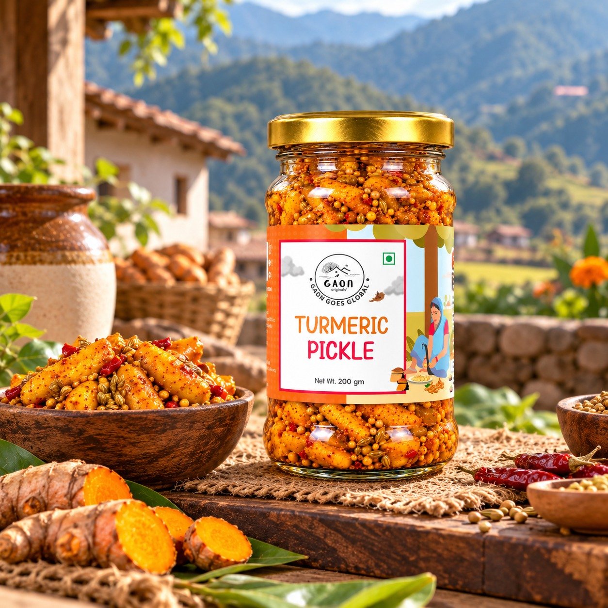 turmaric pickle