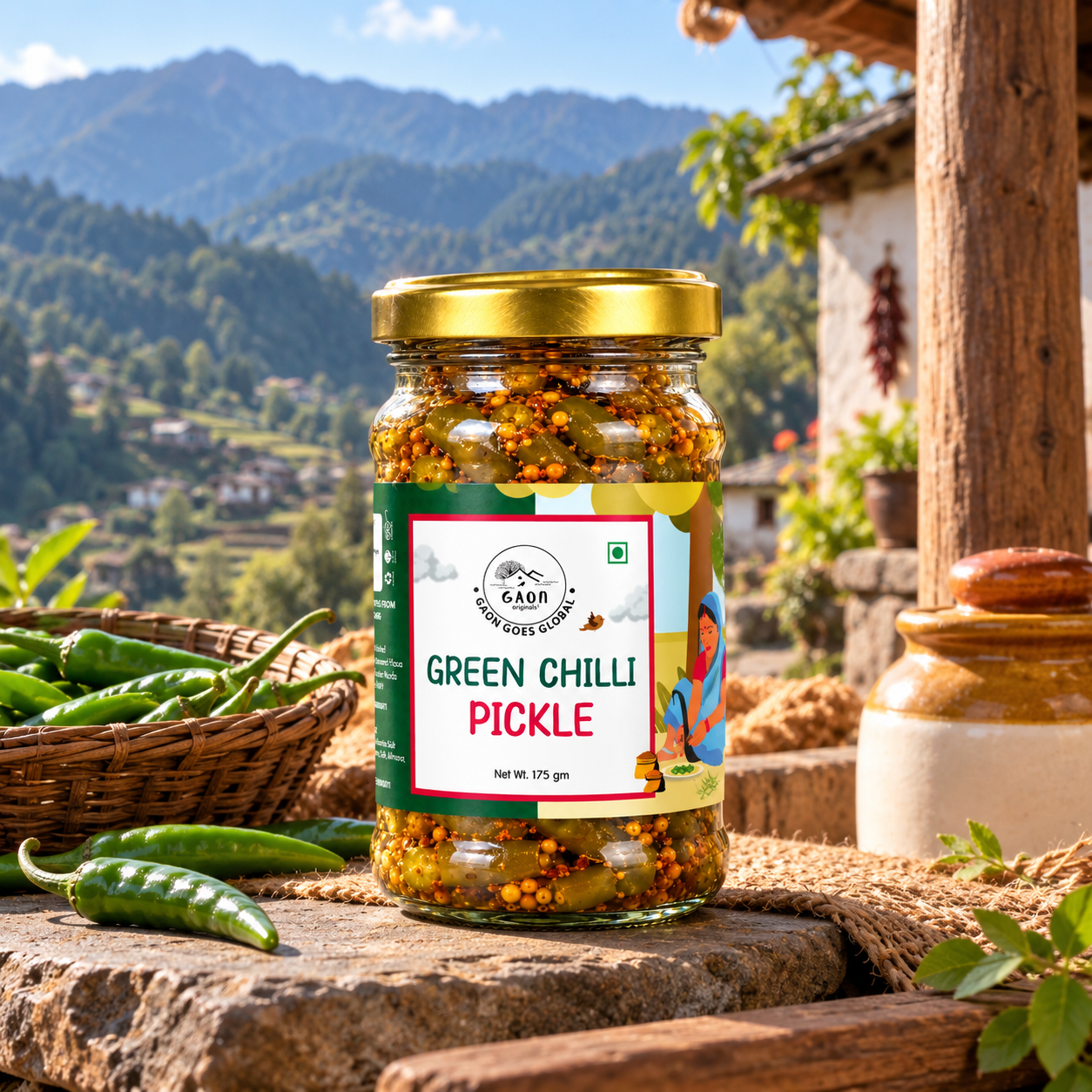 Green Chilli Pickle