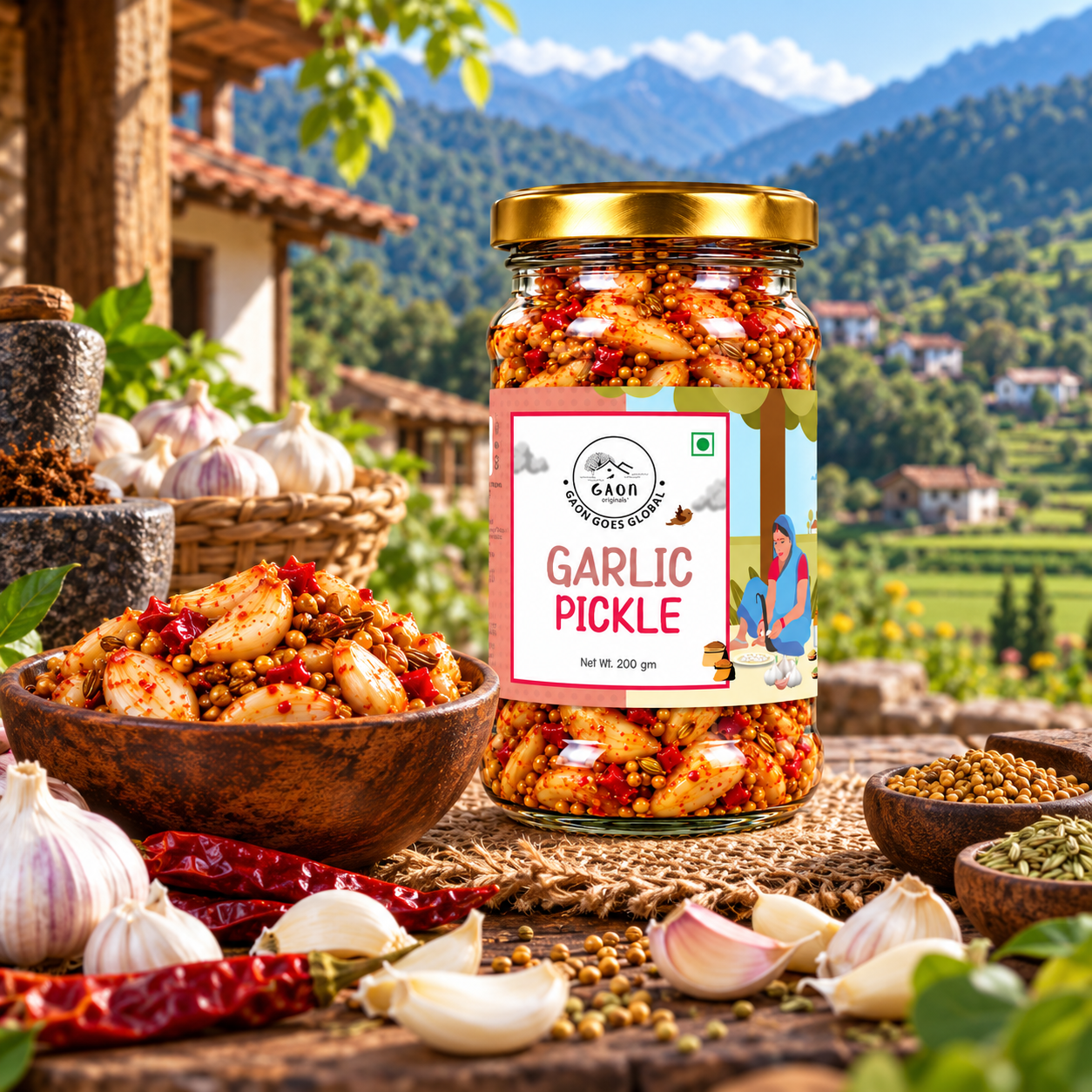 Garlic Pickle - SKU-29-GO-UK-TUR-PKL-200-200G (2)