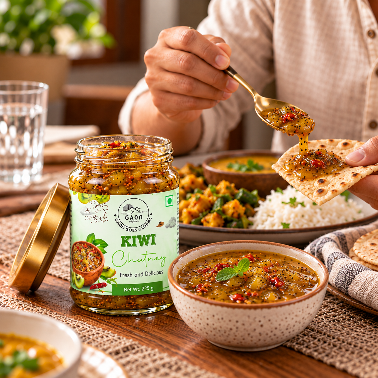 Kiwi Chutney - SKU-36-GO-KC-001-225G (2)