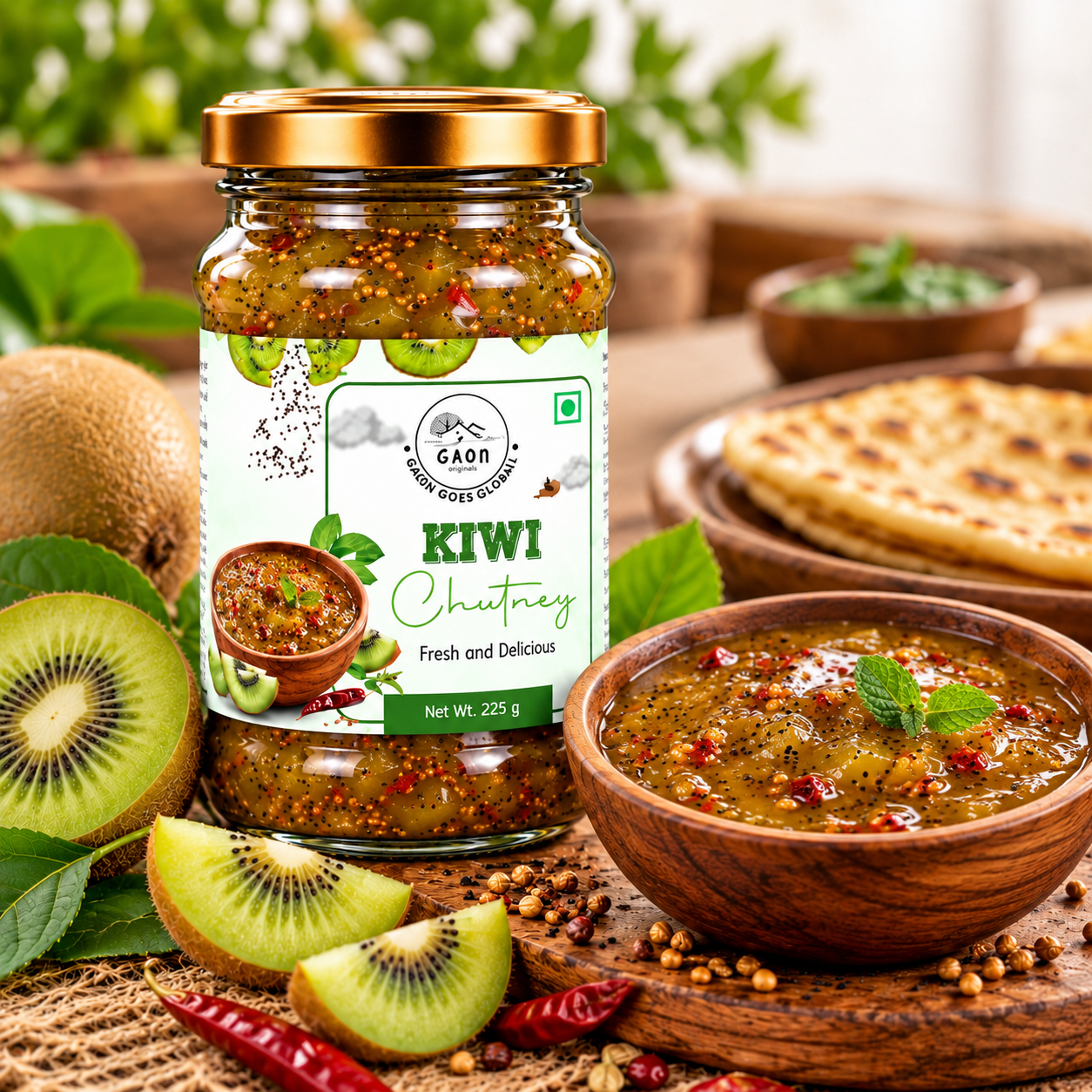 Kiwi Chutney - SKU-36-GO-KC-001-225G (3)
